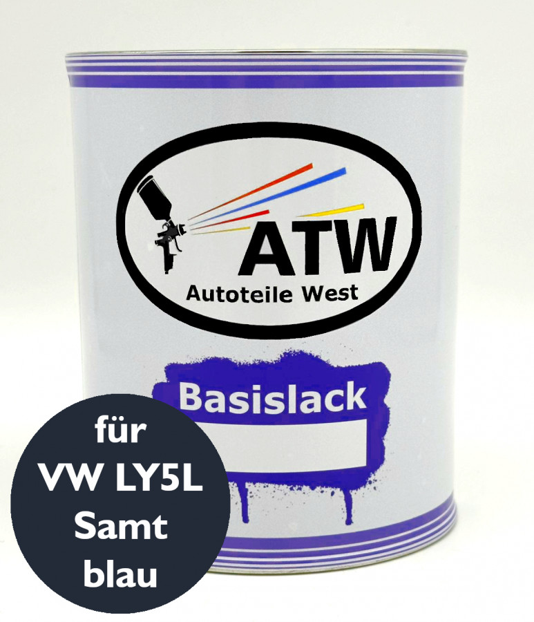 Autolack für VW LY5L Samtblau